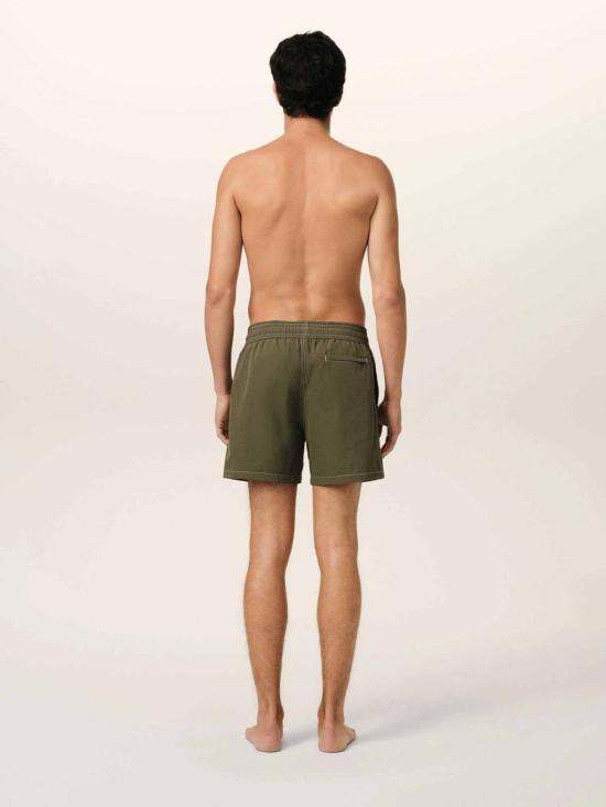 25SS 아미 스윔팬츠 HBW006 PA0027 376LODEN MILITARY GREEN - AMI