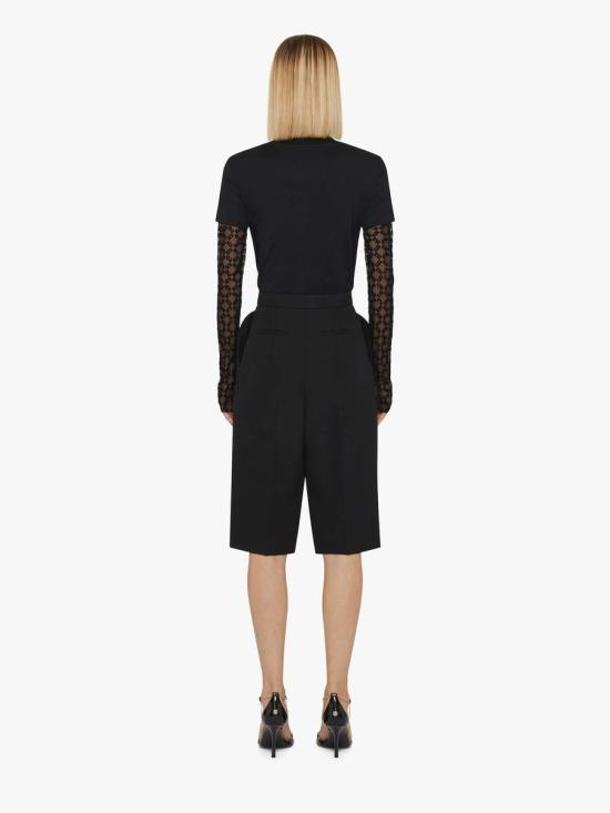 25SS 지방시 긴팔 티셔츠 BW70C920H0BW70C920H0 008BLACK Black - GIVENCHY