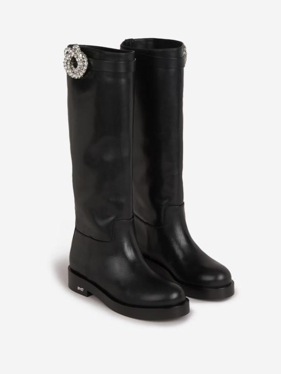 24FW 마흐앤마흐 부츠 PF24 S0769 40Calf Leather BLKBLACK Black - MACH&MACH