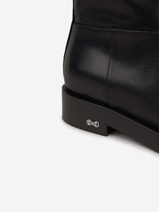 24FW 마흐앤마흐 부츠 PF24 S0769 40Calf Leather BLKBLACK Black - MACH&MACH