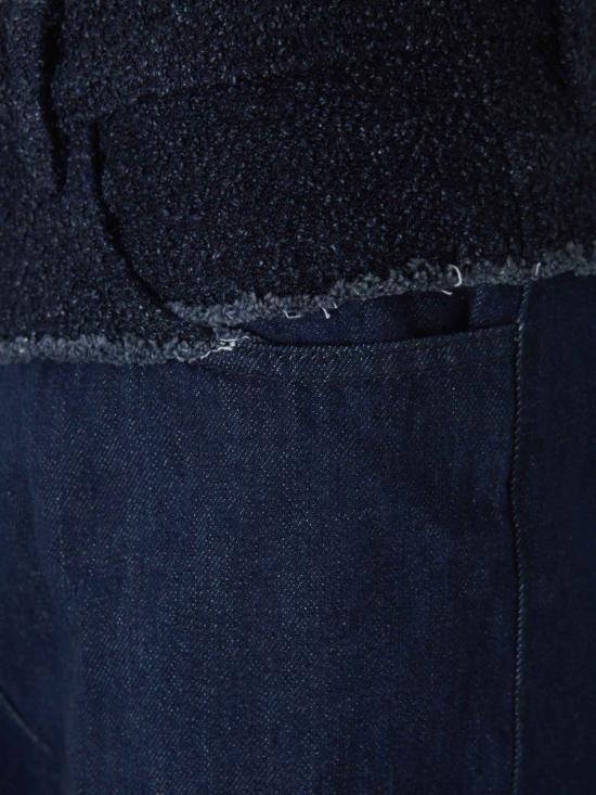 24FW 지방시 데님 팬츠 BW51545YB7BIG MIX DENIM 415INDIGO BLUE DENIM DARK BLUE - GIVENCHY