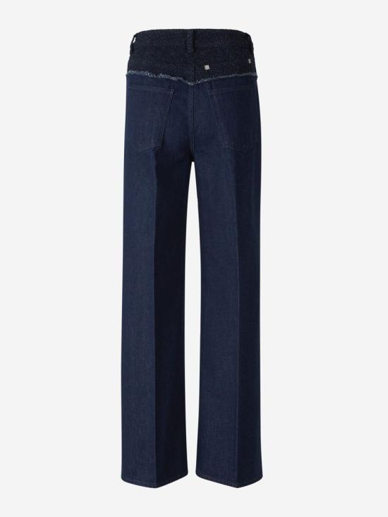 24FW 지방시 데님 팬츠 BW51545YB7BIG MIX DENIM 415INDIGO BLUE DENIM DARK BLUE - GIVENCHY