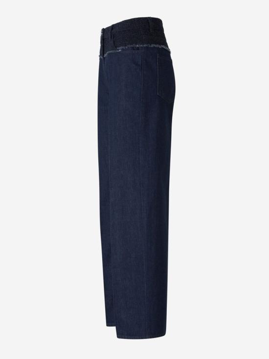 24FW 지방시 데님 팬츠 BW51545YB7BIG MIX DENIM 415INDIGO BLUE DENIM DARK BLUE - GIVENCHY