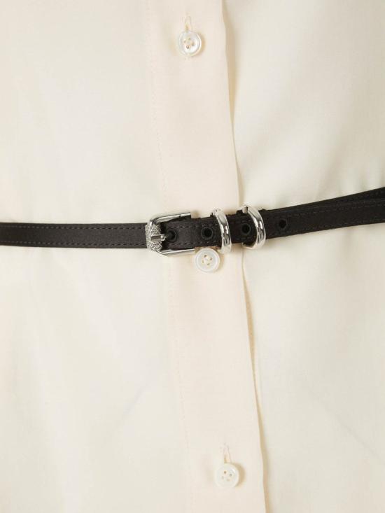 24FW 지방시 긴팔 티셔츠 BW61A015J0100 SILK 150ECRU Beige - GIVENCHY