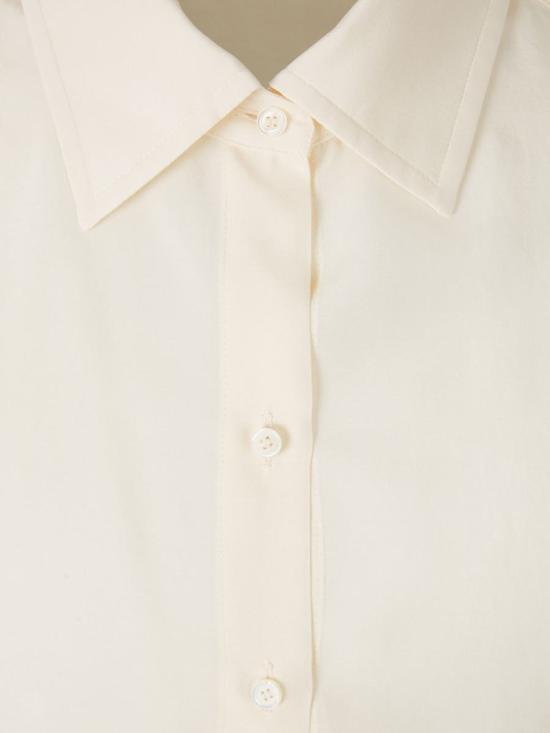 24FW 지방시 긴팔 티셔츠 BW61A015J0100 SILK 150ECRU Beige - GIVENCHY