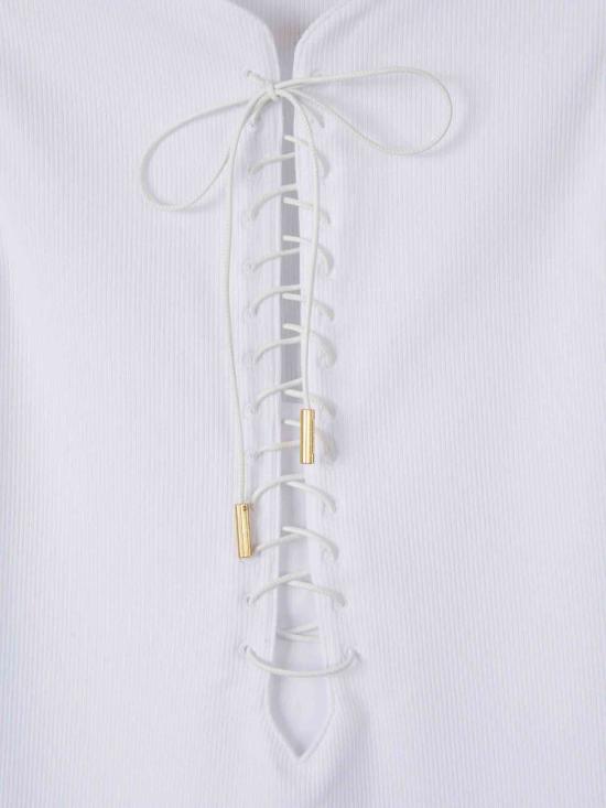 25SS 지방시 민소매 티셔츠 BW70F2317P 100White WHITE - GIVENCHY