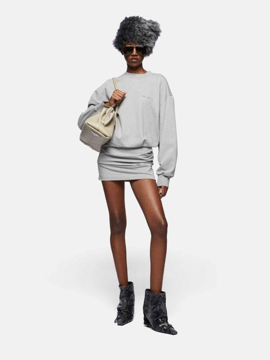 25SS 디 아티코 의류 250WCA00393 JJF006AAJJF006AA 183Melange Grey - THE ATTICO