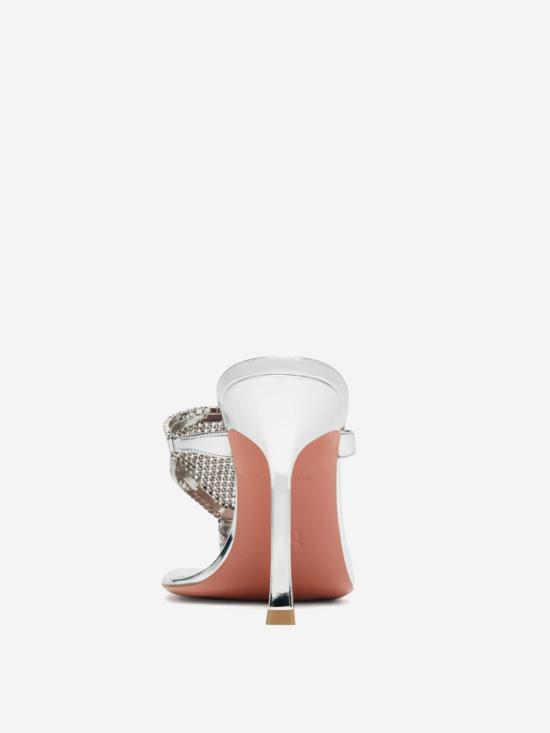 24FW 아미나 무아디 드레스 슈즈 11S352383CAMMIRROR SilverSilver SILVER - AMINA MUADDI