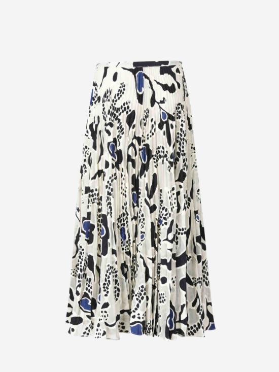 25SS 울라 존슨 의류 PS250312ABSTRACT FLORAL DEVO PRCPORCELAIN Beige - ULLA JOHNSON