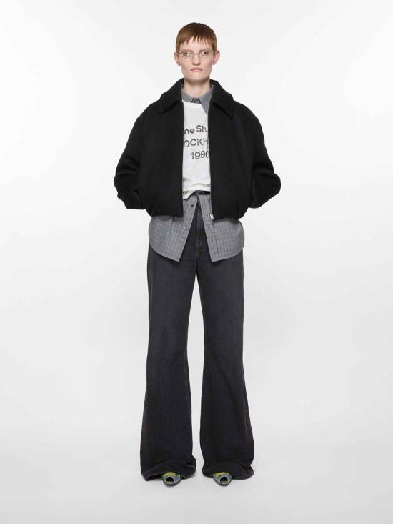 25SS 아크네 스튜디오 데님 팬츠 2022 VINTAGE BLACKA00463 900BLACK Black - ACNE STUDIOS