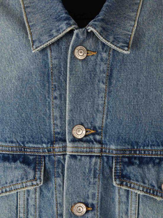 25SS 발렌시아가 데님 자켓 773615THW25 4245 DENIM DARK BLUE - BALENCIAGA