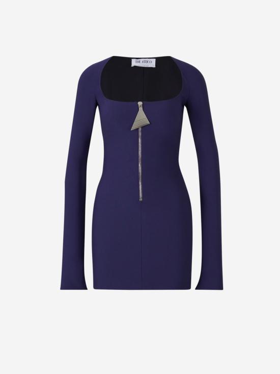 24FW 디 아티코 미디 원피스 248WCA312E100 015 NAVY BLUE