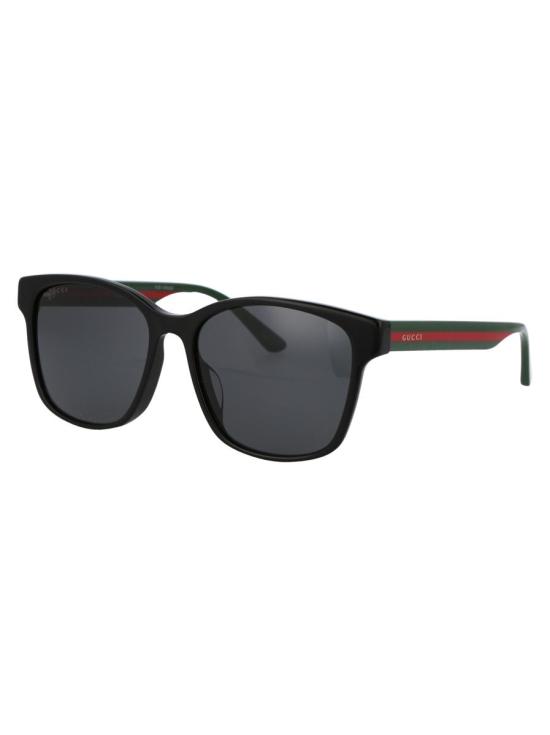 25SS 구찌 선글라스 GG0417SK 001 SUNGLASSES 001 BLACK MULTICOLOR GREY - GUCCI