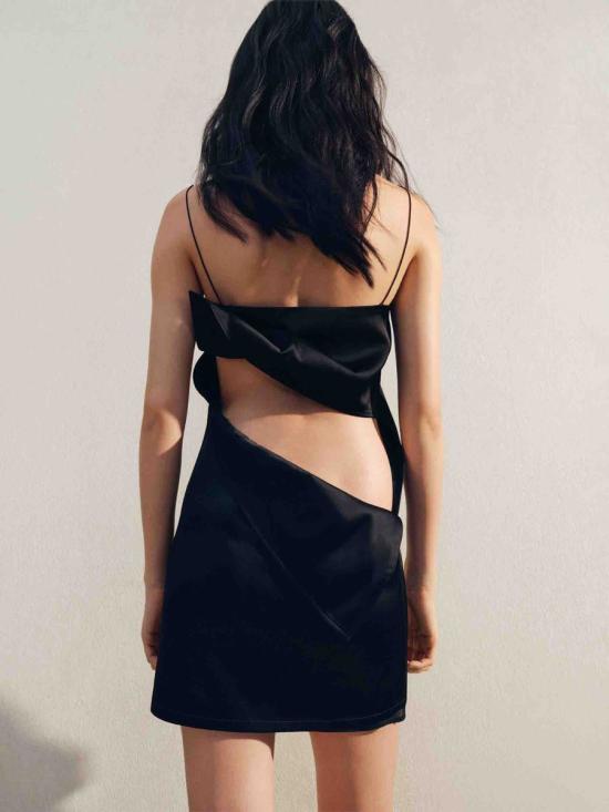 24FW 자크뮈스 의류 24H243DR174 160296 VISCOSE 4 ELASTHANNE 100 POLYESTER 990BLACK Black - JACQUEMUS