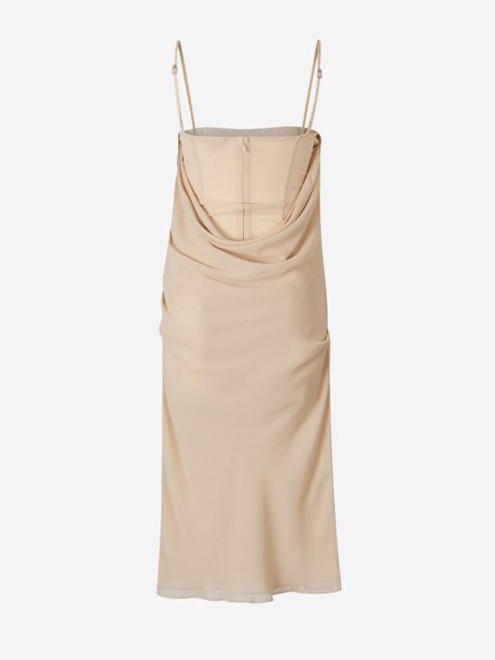 25SS 디 아티코 의류 250WCW00186 PAA085TAPAA085TA 701Pale Pink Beige - THE ATTICO