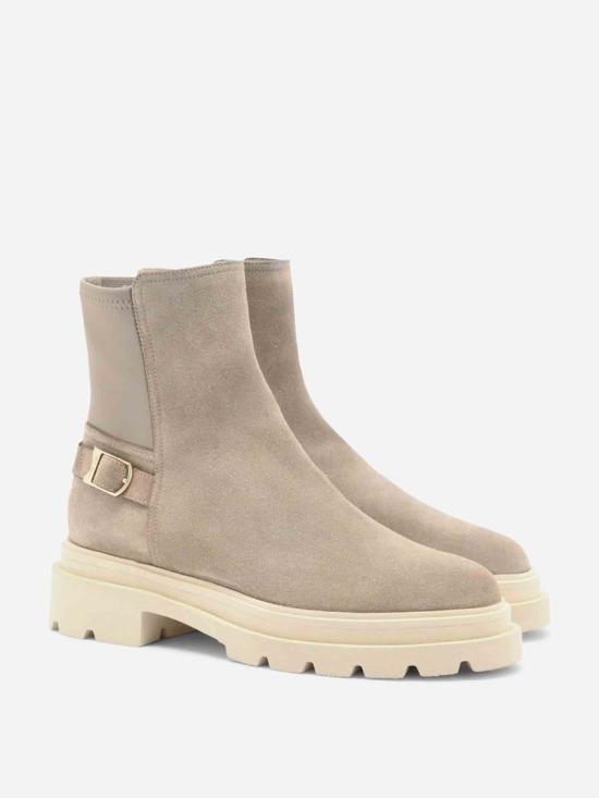 24FW 산토니 뮬/슬리퍼 WTEI71104GOMTHIO M45Lamb Beige - SANTONI