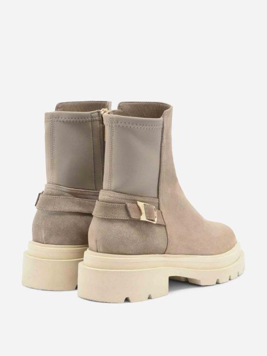 24FW 산토니 뮬/슬리퍼 WTEI71104GOMTHIO M45Lamb Beige - SANTONI