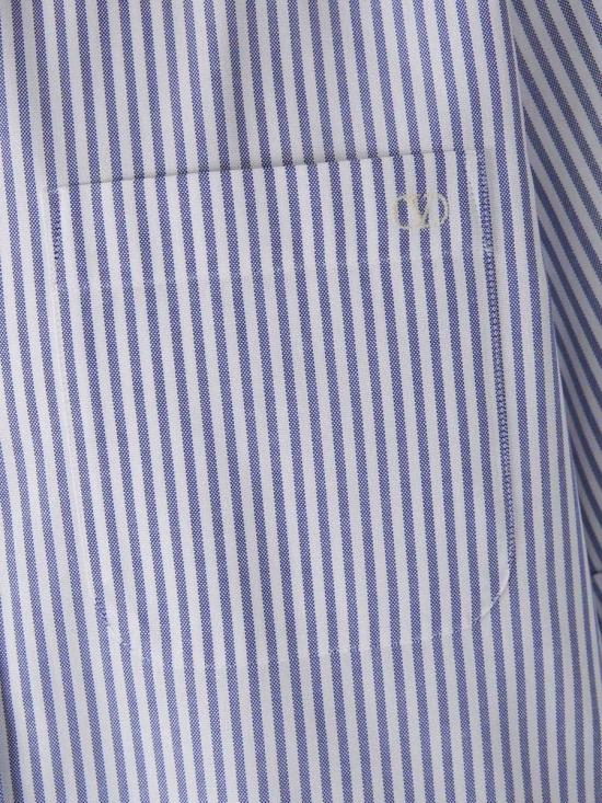 25SS 발렌티노 가라바니 반팔 셔츠 6V3AAIA0AKT RIGABIANQT7 BLUE CAMOUFLAGE - VALENTINO GARAVANI