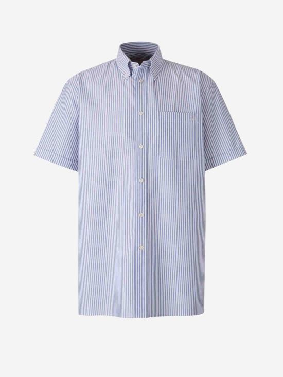 25SS 발렌티노 가라바니 반팔 셔츠 6V3AAIA0AKT RIGABIANQT7 BLUE CAMOUFLAGE