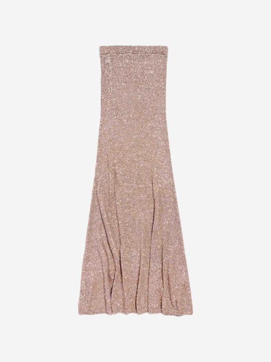 25SS 발렌시아가 의류 813119T7196T7196 8182LIGHT BROWN OLD PINK