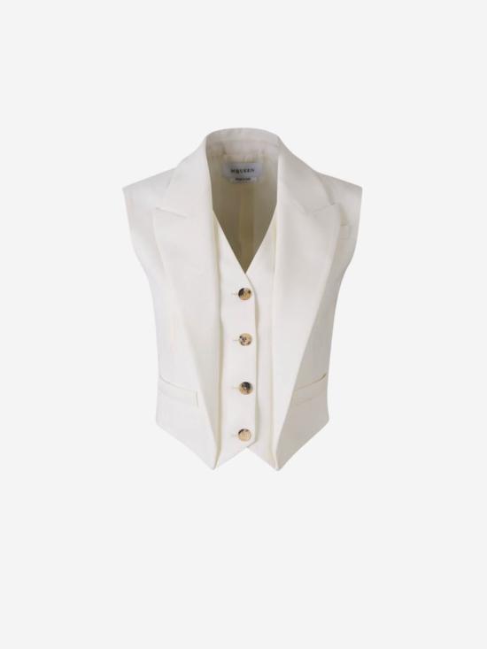 25SS 알렉산더 맥퀸 베스트 813293QJADK 9025Bone Beige