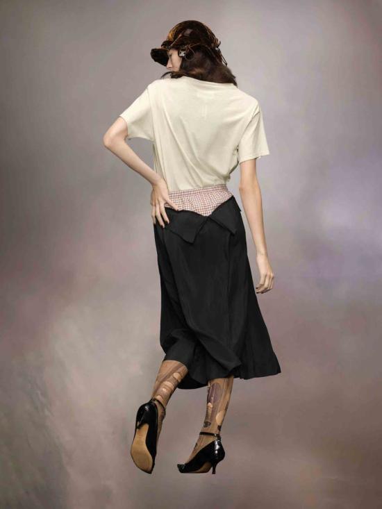 25SS 마르지엘라 반팔 티셔츠 S51GC0534S24575S24575 103 Beige - MAISON MARGIELA