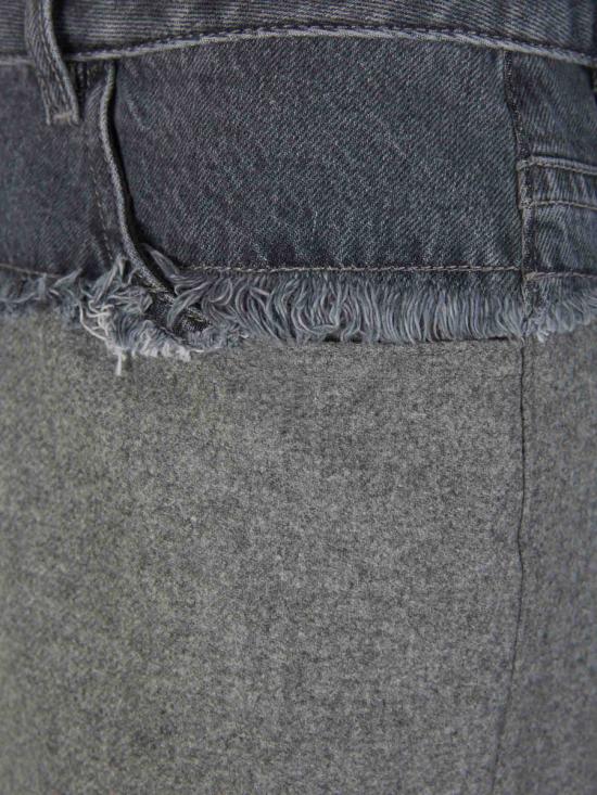  지방시 스트레이트 팬츠 BW511Q5Y8S35 COTTON 65 POLYESTER 020grey Grey - GIVENCHY