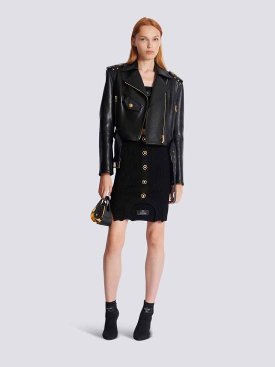 25SS 발망 아우터 DF1TD205LC62DF1TD205LC62 0PANoir Black - BALMAIN