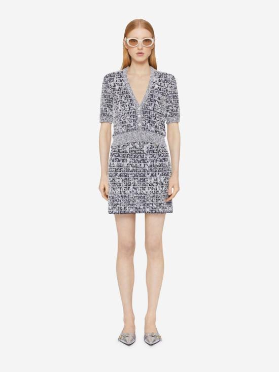 24FW 지방시 의류 BW40VP4ZME100 VISCOSE 410NAVY Black - GIVENCHY