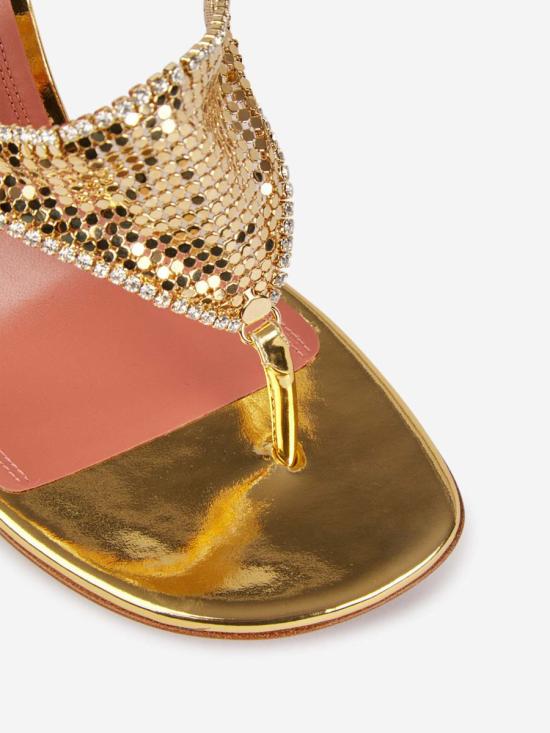 24FW 아미나 무아디 힐/펌프스 11S352384CAMMIRROR GoldGold GOLD - AMINA MUADDI