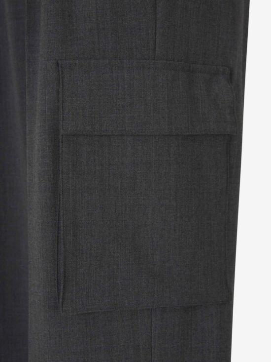 24FW 에르노 스트레이트 팬츠 PT000066D12646 9487Ferro ANTRACITE GREY - HERNO