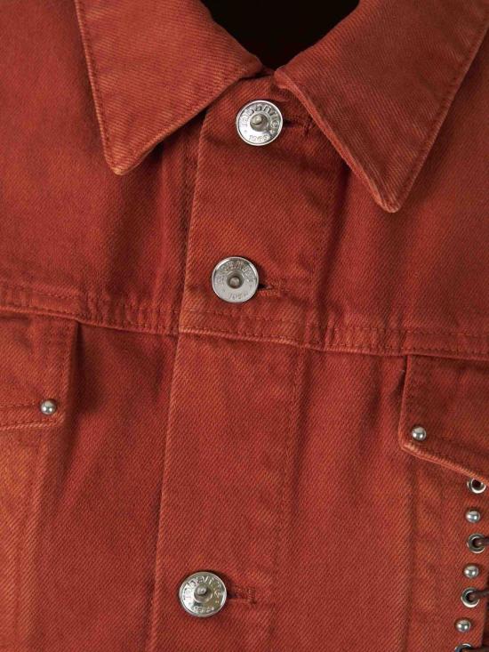 24FW 파코라반 자켓 24ACVE176CO0526DENIM REGEN WHITE V219BROWN Orange - PACO RABANNE