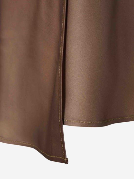 25SS 아크네 스튜디오 의류 FN WN SKIR000804AF0509 DP3GOLDEN BROWN - ACNE STUDIOS