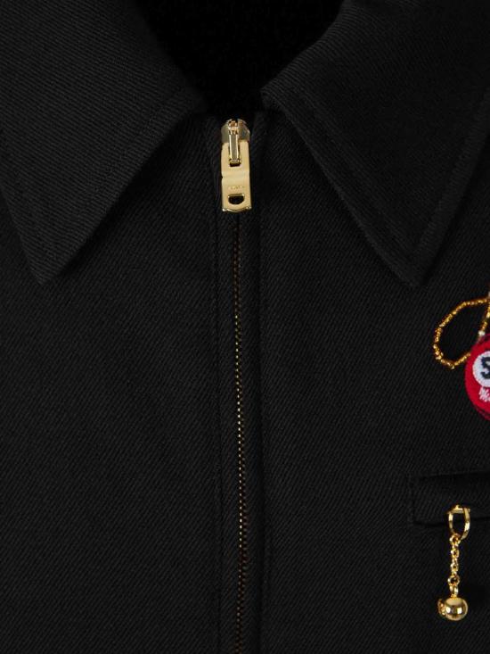 25SS 아미리 봄버 자켓 AMOUBN1058WOOL BlackBlack - AMIRI