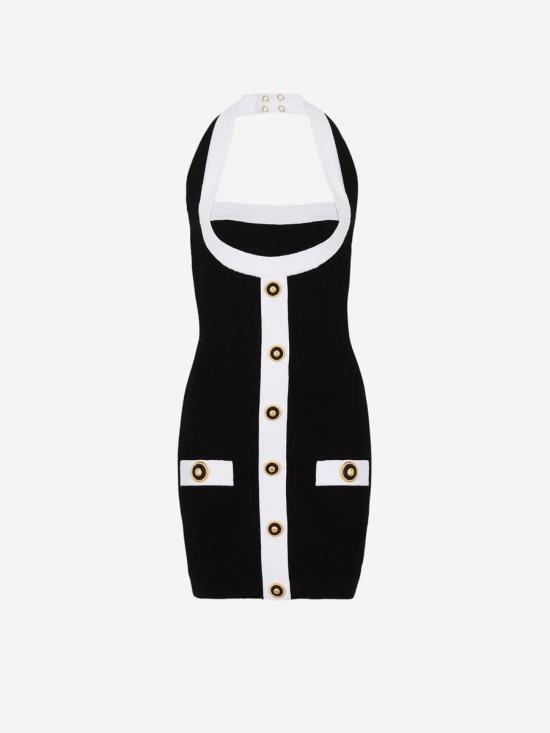 25SS 발망 숏 원피스 EF1R2390KH99EF1R2390KH99 EABNoir Multicolor