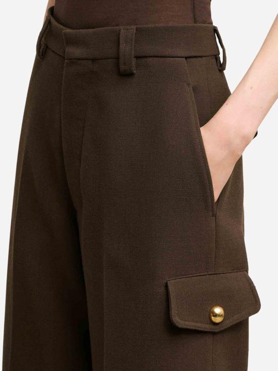 24FW 아미 숏팬츠 FSO423 WV0051100 VIRGIN WOO 221DARK COFFEE Brown - AMI