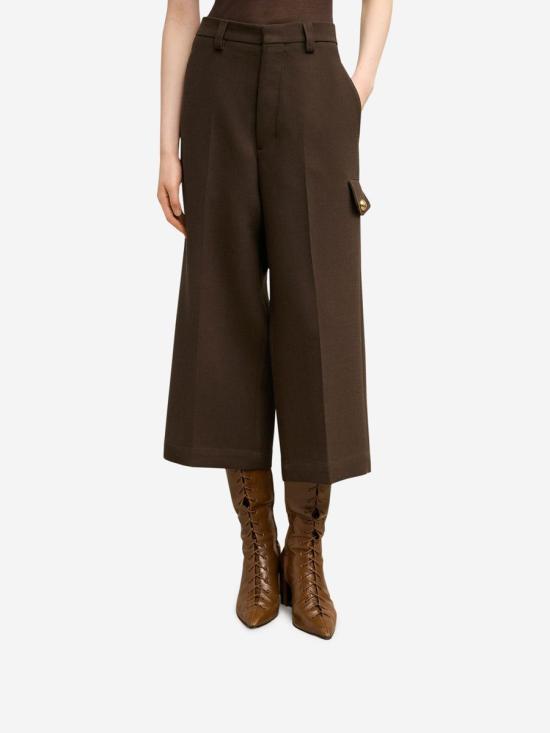 24FW 아미 숏팬츠 FSO423 WV0051100 VIRGIN WOO 221DARK COFFEE Brown - AMI