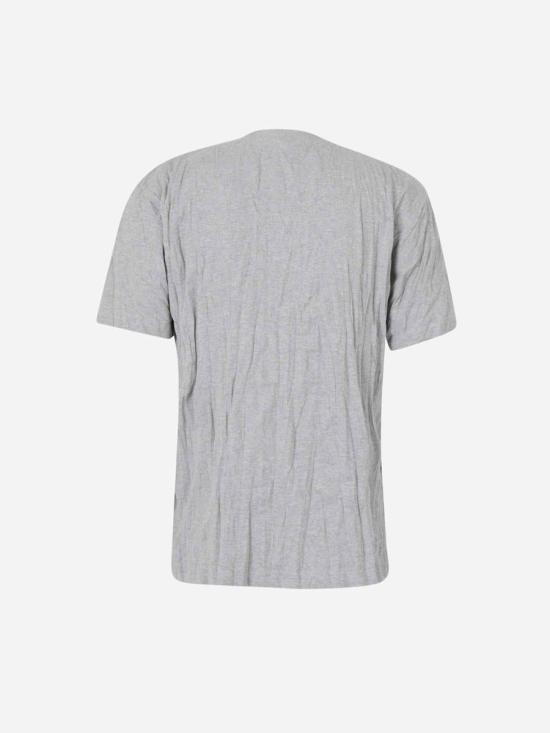 25SS 보테가베네타 반팔 티셔츠 833132V5K50 1367LIGHT GREY MELANGE Grey - BOTTEGA VENETA