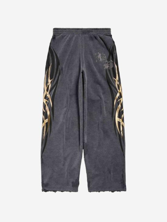 25SS 발렌시아가 숏팬츠 806207TRVR6TRVR6 1048Super Faded Black