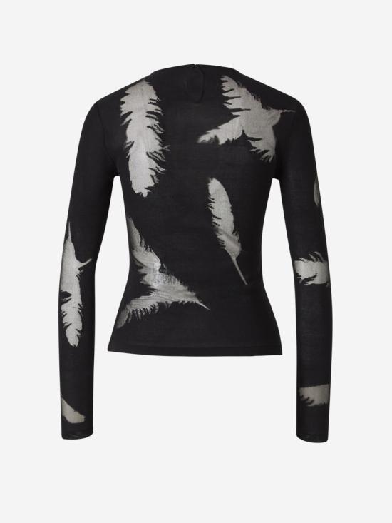 24FW 알렉산더 맥퀸 스웨터 798379 Q1BAVQ1BAV 1000BLACK Black - ALEXANDER MCQUEEN