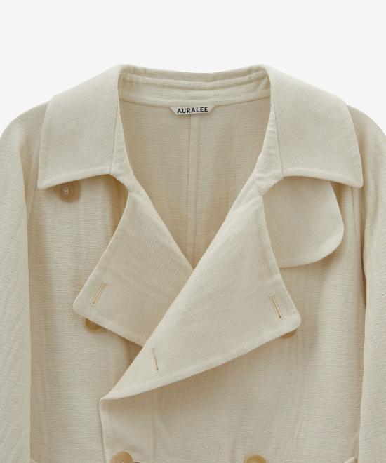  오라리 트렌치 코트 A23SC01MWIVWH DOM