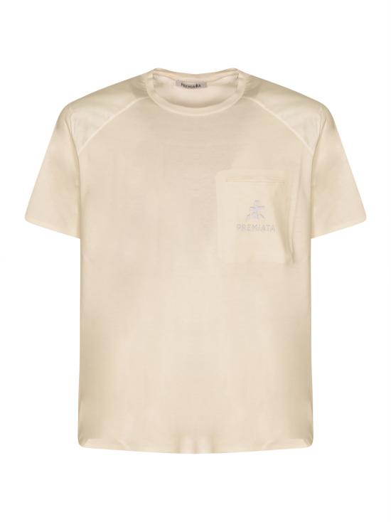 25SS 프리미아타 반팔 티셔츠 PA1015 WHITE White