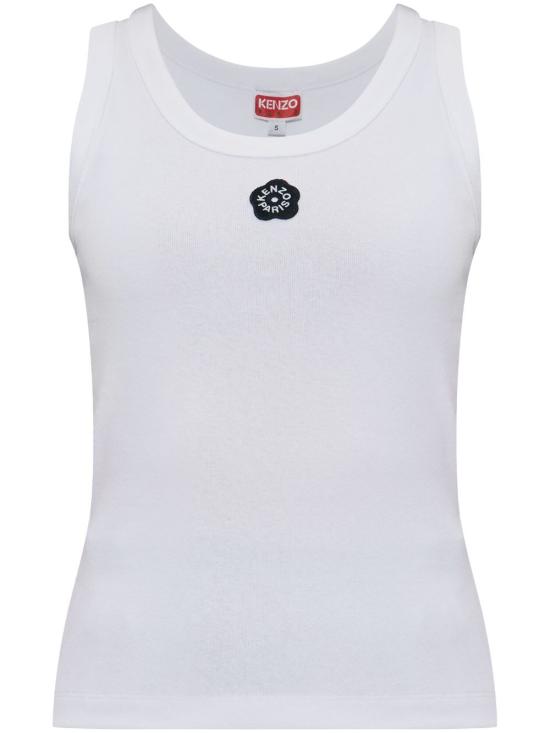 25SS 겐조 민소매 티셔츠 FF52TO738 4SJ01 White