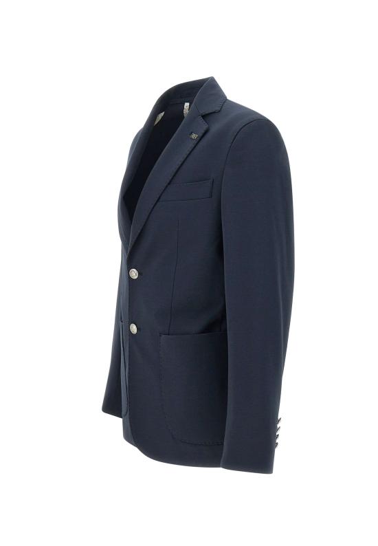 25SS 밥 수트 자켓 LORD400 T400NOTTE Blue - BOB