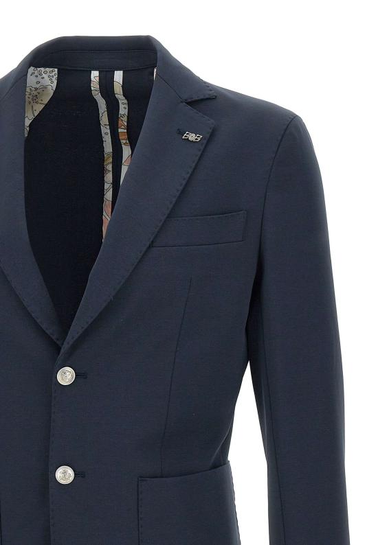 25SS 밥 수트 자켓 LORD400 T400NOTTE Blue - BOB