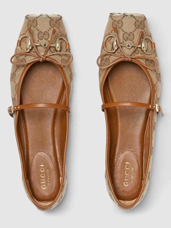 25SS 구찌 플랫 슈즈 814321FAD6C 9745 Beige - GUCCI