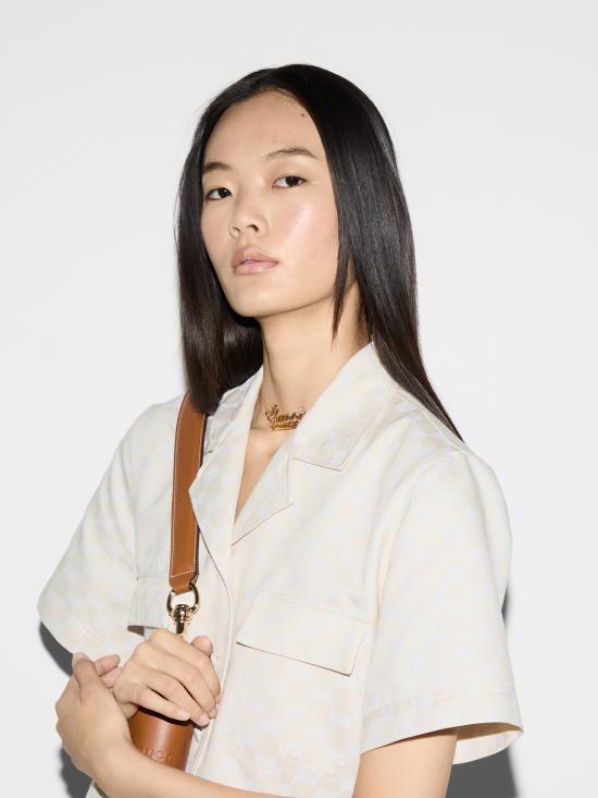 25SS 구찌 숏 원피스 818256Z8BYU 2304 White - GUCCI