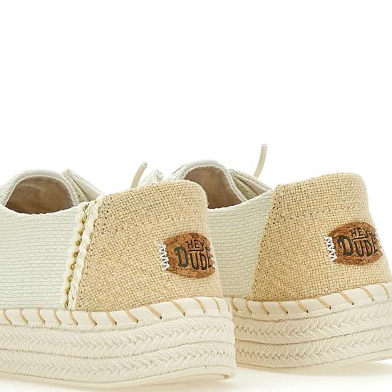 25SS 헤이두드 로퍼 HD43681 100 White - HEY DUDE