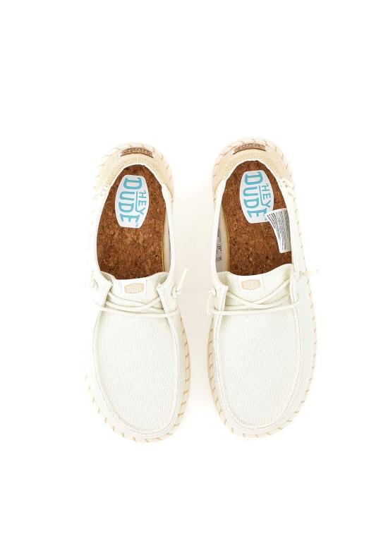 25SS 헤이두드 로퍼 HD43681 100 White - HEY DUDE