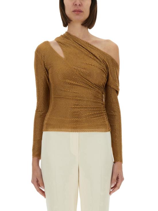 25SS 셀프 포트레이트 셔츠 SS25169TABR BROWN Brown